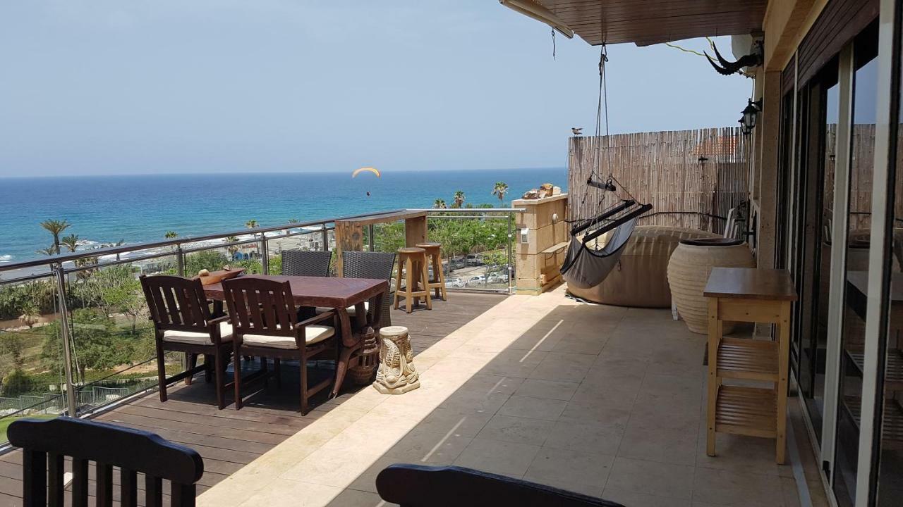Апартаменты Jaffa Family Penthouse, Sea Front , 3Br, 2Ba, Тель-Авив Экстерьер фото